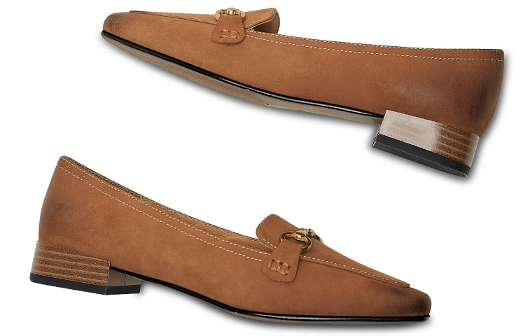 (W) Luiza Barcelos Retro Chunky Heel Loafer 'Brown Leather Horsebit' 圖 5