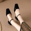 Shop (W) Luiza Barcelos Retro Comfort Tumit Tinggi Serba Guna 'Hitam' X901539
