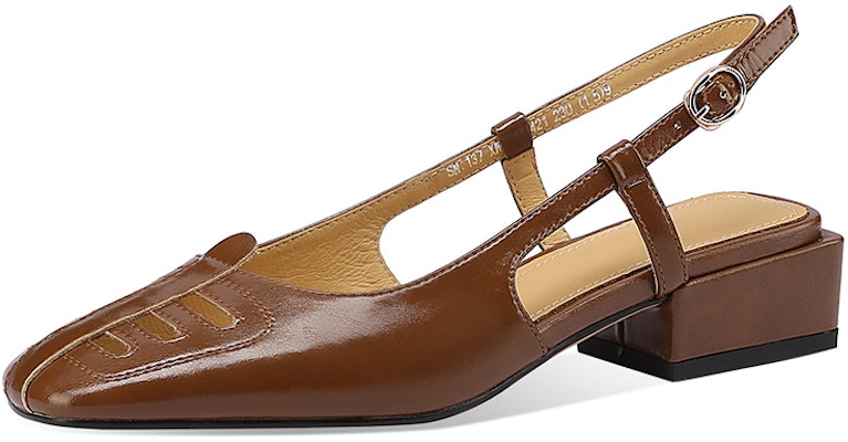 (W) 루이자 바르셀로스 레트로 컷아웃 힐 (브라운) XWP1SK0421 Buy (W) 루이자 바르셀로스 레트로 컷아웃 힐 (브라운) XWP1SK0421