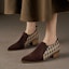 Details for (W) Luiza Barcelos Retro Hujung Runcing 'Buckle Chunky Heel Coklat' X901889