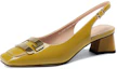 Buy (Women) Luiza Barcelos Retro Square Toe 'Metal Buckle Chunky Heel' XWP1SK0689