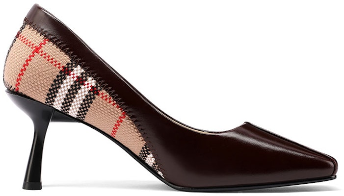 (W) Luiza Barcelos复古方头细高跟鞋"棕色" X900952 Order (W) Luiza Barcelos复古方头细高跟鞋"棕色" X900952