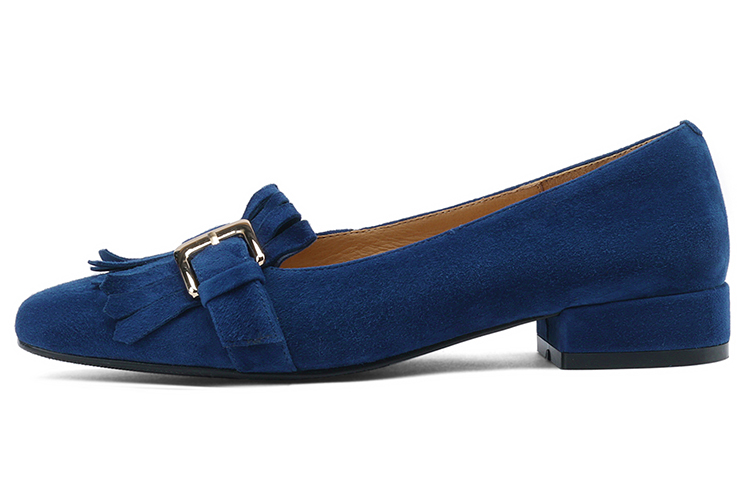 (Women) Luiza Barcelos Retro Tassel 'Metallic Buckle Blue' X901916