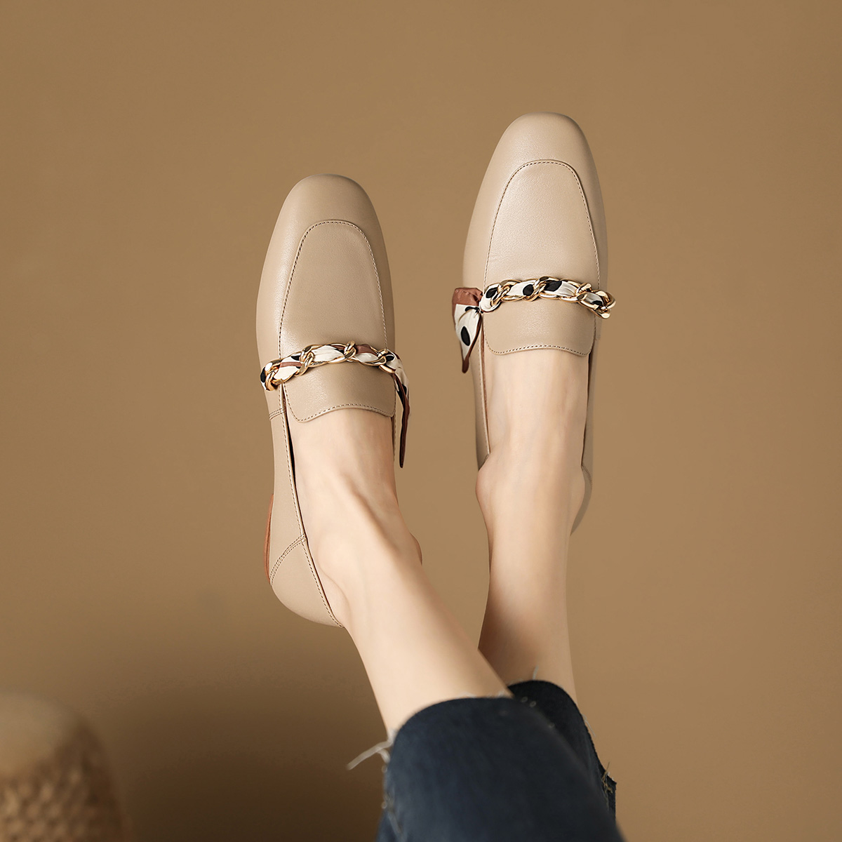 (W) Luiza Barcelos Ribbon CMFT Fashion Low Heel 'Casual Flat' 圖 2