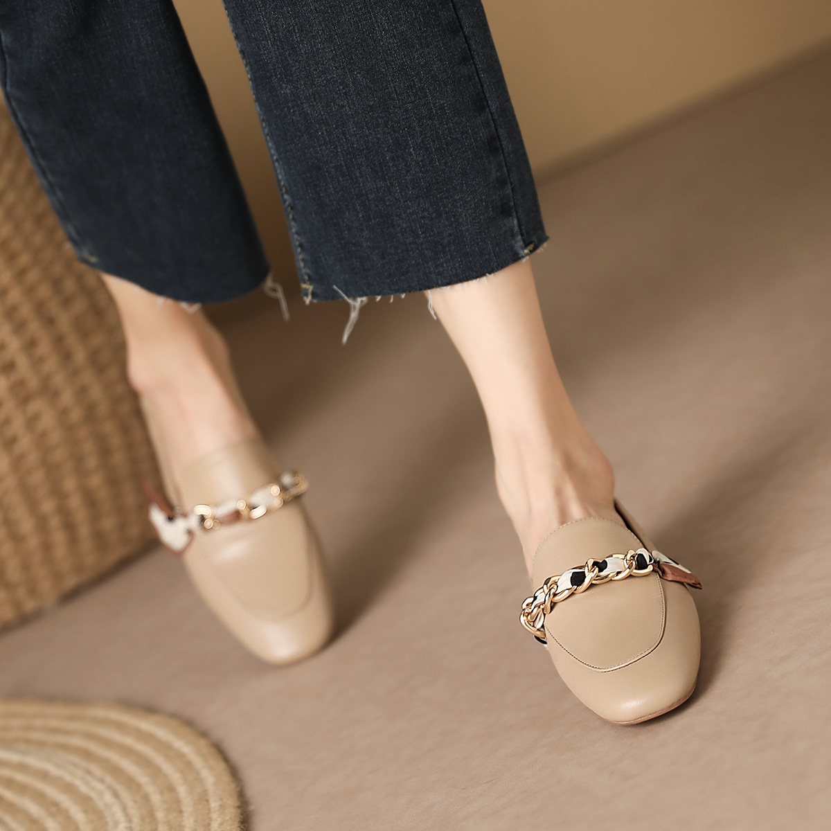 (W) Luiza Barcelos Ribbon CMFT Fashion Low Heel 'Casual Flat' 圖 4