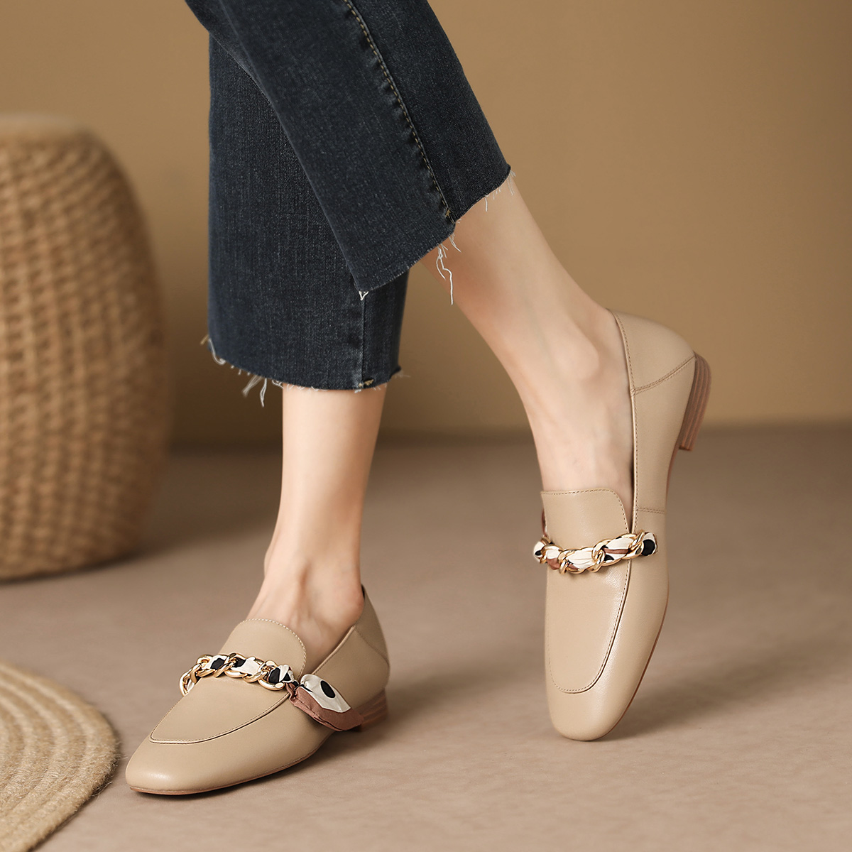 (W) Luiza Barcelos Ribbon CMFT Fashion Low Heel 'Casual Flat' 圖 5