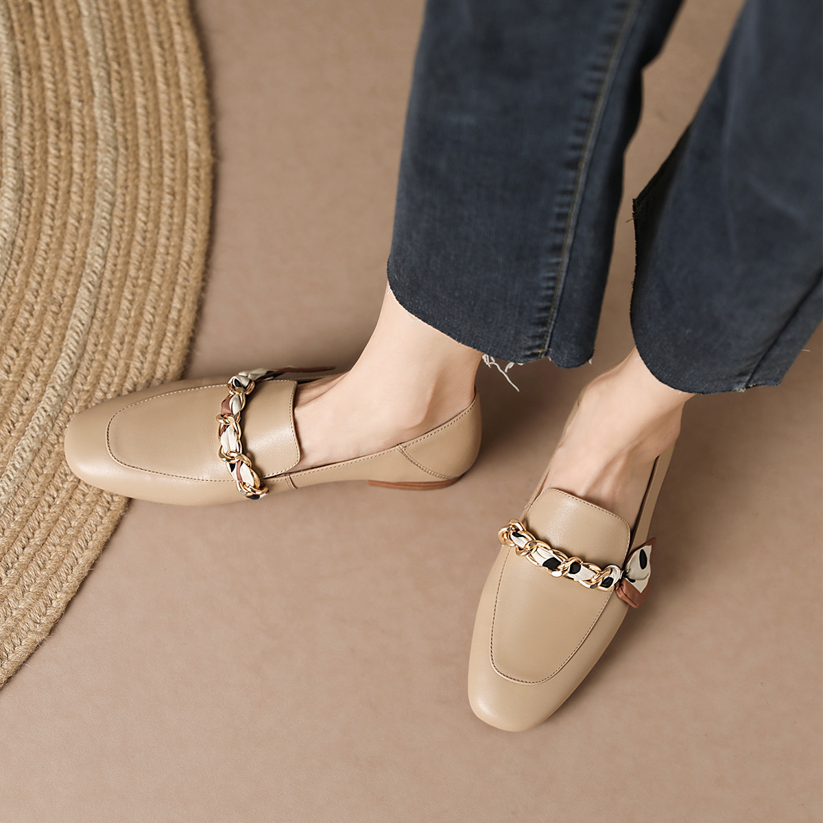 (W) Luiza Barcelos Ribbon CMFT Fashion Low Heel 'Casual Flat' 圖 6