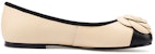 (W) Luiza Barcelos Kasut Rata Hujung Bulat 'Beige Floral' X900813