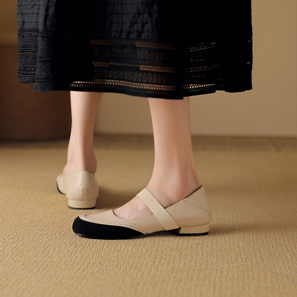 (W) Luiza Barcelos Round Toe Chunky Heel 'Apricot Delight' 圖 3