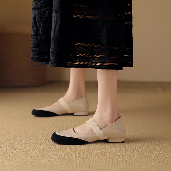 (W) Luiza Barcelos Round Toe Chunky Heel 'Apricot Delight' 圖 4