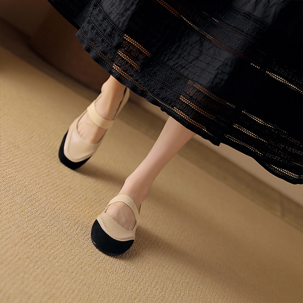 (W) Luiza Barcelos Round Toe Chunky Heel 'Apricot Delight' 圖 7