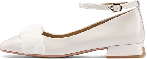 (Women) Luiza Barcelos Round Toe Chunky Heel 'Beige Casual' X900831 (Women) Luiza Barcelos Round Toe Chunky Heel 'Beige Casual' X900831