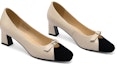 Purchase (W) Luiza Barcelos Tumit Tebal Hujung Bulat 'Beige Comfort' X900719