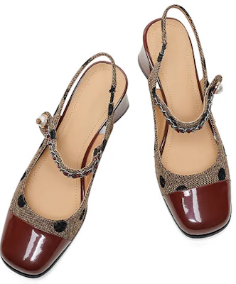 (W) Luiza Barcelos Sandale mit Rundzehen und Chunky Heel ''Rötlich Braun'' X901077 Shop (W) Luiza Barcelos Sandale mit Rundzehen und Chunky Heel ''Rötlich Braun'' X901077