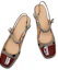 Shop (W) Luiza Barcelos Sandale mit Rundzehen und Chunky Heel ''Rötlich Braun'' X901077