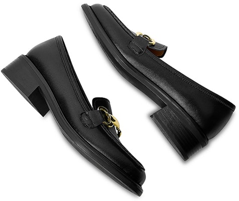 (Women) Luiza Barcelos Round Toe Deep Mouth Casual Loafer 'Black Horsebit' X901040 Shop (Women) Luiza Barcelos Round Toe Deep Mouth Casual Loafer 'Black Horsebit' X901040