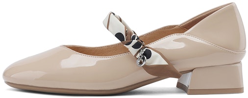 (Women) Luiza Barcelos Round Toe Elegant Ribbon Sneakers 'Apricot' X901963 (Women) Luiza Barcelos Round Toe Elegant Ribbon Sneakers 'Apricot' X901963