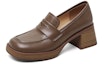 Details for (Women) Luiza Barcelos Round Toe Fashion Chunky Heel 'Leather 5.5cm' X901055