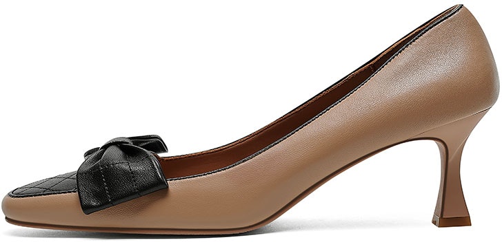 women-luiza-barcelos-round-toe-high-heels-apricot-bow-x901023