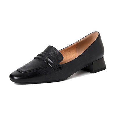 (W) Luiza Barcelos Sandal 'Black Simplistic One-Strap'
