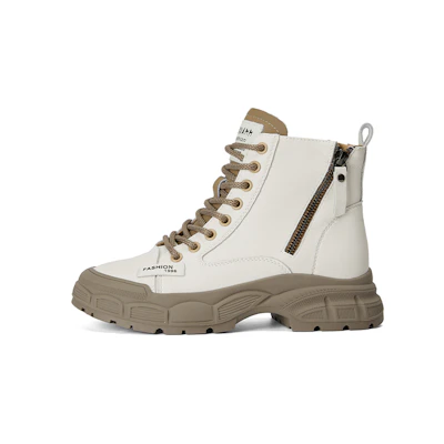 (W) Luiza Barcelos Short Boot 'Beige Laces'
