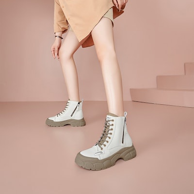 (W) Bota Corta Luiza Barcelos 'Cordones Beige' X902095 Order (W) Bota Corta Luiza Barcelos 'Cordones Beige' X902095