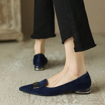 (Women) Luiza Barcelos Slip-On 'Blue Velvet' X901975 Sizing (Women) Luiza Barcelos Slip-On 'Blue Velvet' X901975