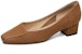 (W) Luiza Barcelos Slip-On Tumit Tinggi Chunky 'Coklat' X901017