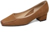 Lookbook (W) Luiza Barcelos Slip-On Tumit Tinggi Chunky 'Coklat' X901017