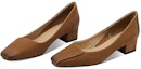 Purchase (W) Luiza Barcelos Slip-On Tumit Tinggi Chunky 'Coklat' X901017