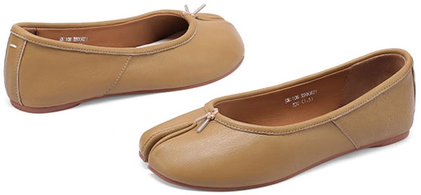 (W) (女性用) Luiza Barcelos スプリットトゥ シープスキン フラットシューズ 'シングルシュー' X900821 X900821 Shop (W) (女性用) Luiza Barcelos スプリットトゥ シープスキン フラットシューズ 'シングルシュー' X900821 X900821