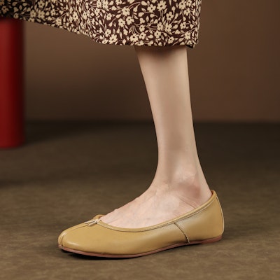 (W) (女性用) Luiza Barcelos スプリットトゥ シープスキン フラットシューズ 'シングルシュー' X900821 X900821 Purchase (W) (女性用) Luiza Barcelos スプリットトゥ シープスキン フラットシューズ 'シングルシュー' X900821 X900821