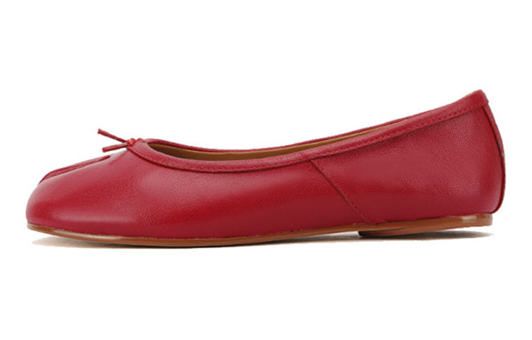 Details for (W) (女性用) Luiza Barcelos スプリットトゥ シープスキン フラットシューズ 'シングルシュー' X900821 X900821