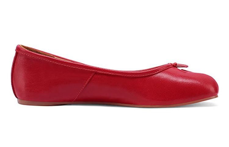 Sizing (W) (女性用) Luiza Barcelos スプリットトゥ シープスキン フラットシューズ 'シングルシュー' X900821 X900821