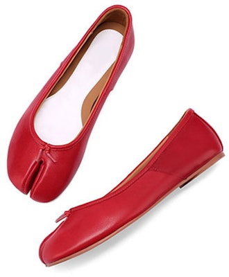 (W) (女性用) Luiza Barcelos スプリットトゥ シープスキン フラットシューズ 'シングルシュー' X900821 X900821 Cheap (W) (女性用) Luiza Barcelos スプリットトゥ シープスキン フラットシューズ 'シングルシュー' X900821 X900821