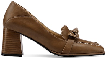 (W) Luiza Barcelos Zapato Tacón Cuadrado con Lazo 'Marrón' X901226 Order (W) Luiza Barcelos Zapato Tacón Cuadrado con Lazo 'Marrón' X901226