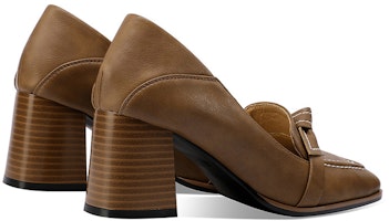 (W) Luiza Barcelos Zapato Tacón Cuadrado con Lazo 'Marrón' X901226 Shop (W) Luiza Barcelos Zapato Tacón Cuadrado con Lazo 'Marrón' X901226