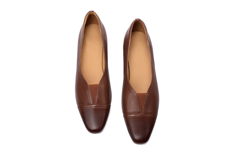 (W) Luiza Barcelos Square Toe Chunky Heel 'Brown Elegance' 圖 5