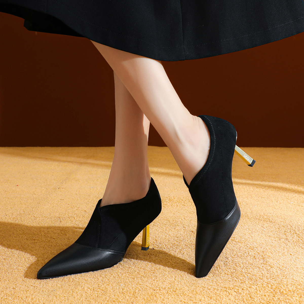 Order (Women) Luiza Barcelos Stiletto 7.5cm 'Sleek Patent Pointed-Toe' X901921