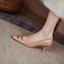 Order (W) Luiza Barcelos Stiletto 'Apricot Elegance' Wanita Elegan X901386