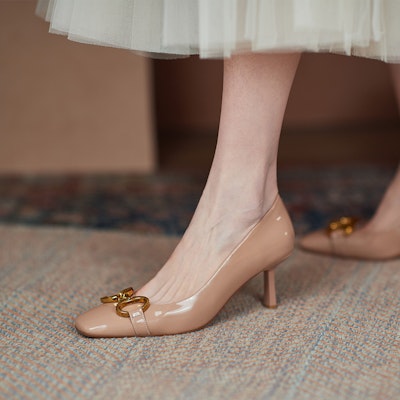 (Women) Luiza Barcelos Stiletto 'Apricot Elegance' X901386 Lookbook (Women) Luiza Barcelos Stiletto 'Apricot Elegance' X901386
