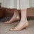 (W) Luiza Barcelos Stiletto 'Apricot Elegance' Wanita Elegan X901386