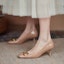 Shop (W) Luiza Barcelos Stiletto 'Apricot Elegance' Wanita Elegan X901386
