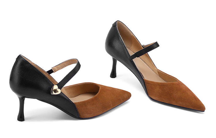 (W) Luiza Barcelos Stiletto 'Black Brown Elegance' 圖 3