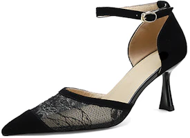 (Women) Luiza Barcelos Stiletto 'Black Trend' X901363 (Women) Luiza Barcelos Stiletto 'Black Trend' X901363
