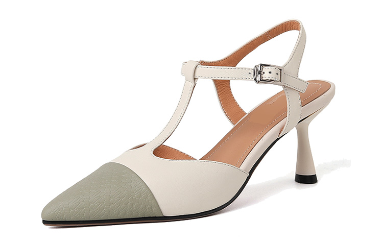 (Women) Luiza Barcelos Stiletto 'Buckle Pointed-Toe Mint Green' X901270