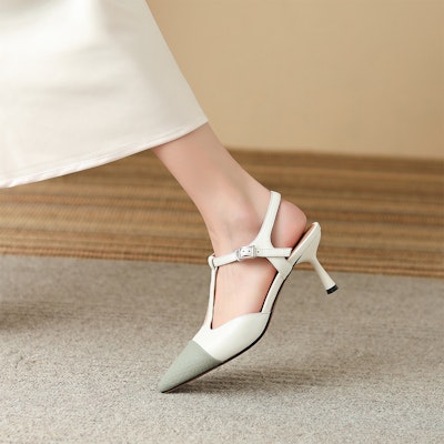 (Women) Luiza Barcelos Stiletto 'Buckle Pointed-Toe Mint Green' X901270 Purchase (Women) Luiza Barcelos Stiletto 'Buckle Pointed-Toe Mint Green' X901270