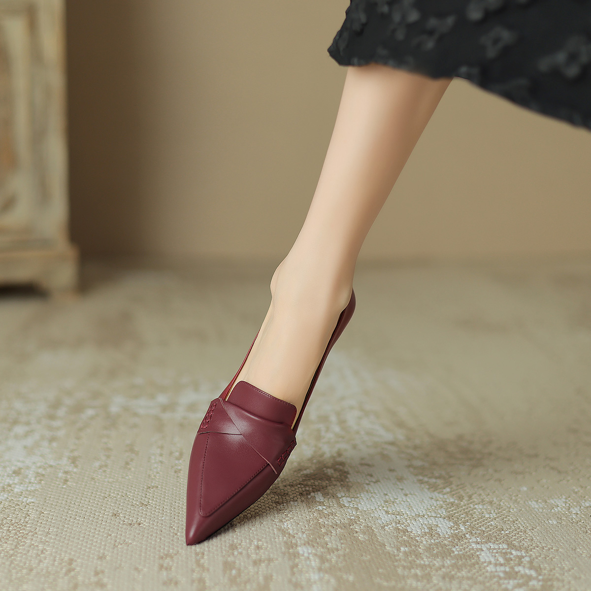 Purchase (Women) Luiza Barcelos Stiletto 'Burgundy Elegance' X901892