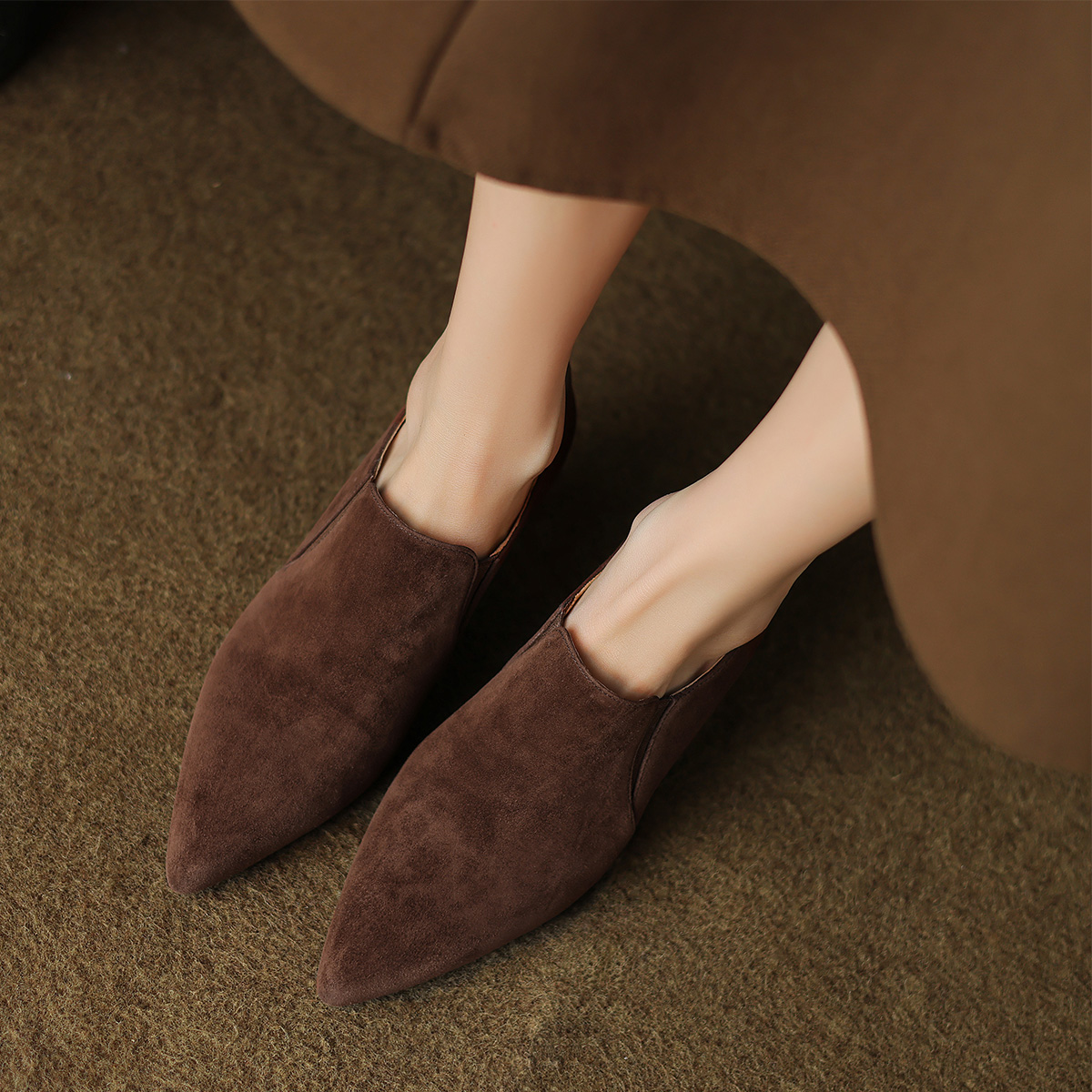 Purchase (W) Luiza Barcelos Stiletto 'Punta Vintage Francesa Nude' X901900