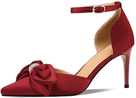 (Women) Luiza Barcelos Stiletto 'Red Butterfly Knot' X901765 (Women) Luiza Barcelos Stiletto 'Red Butterfly Knot' X901765